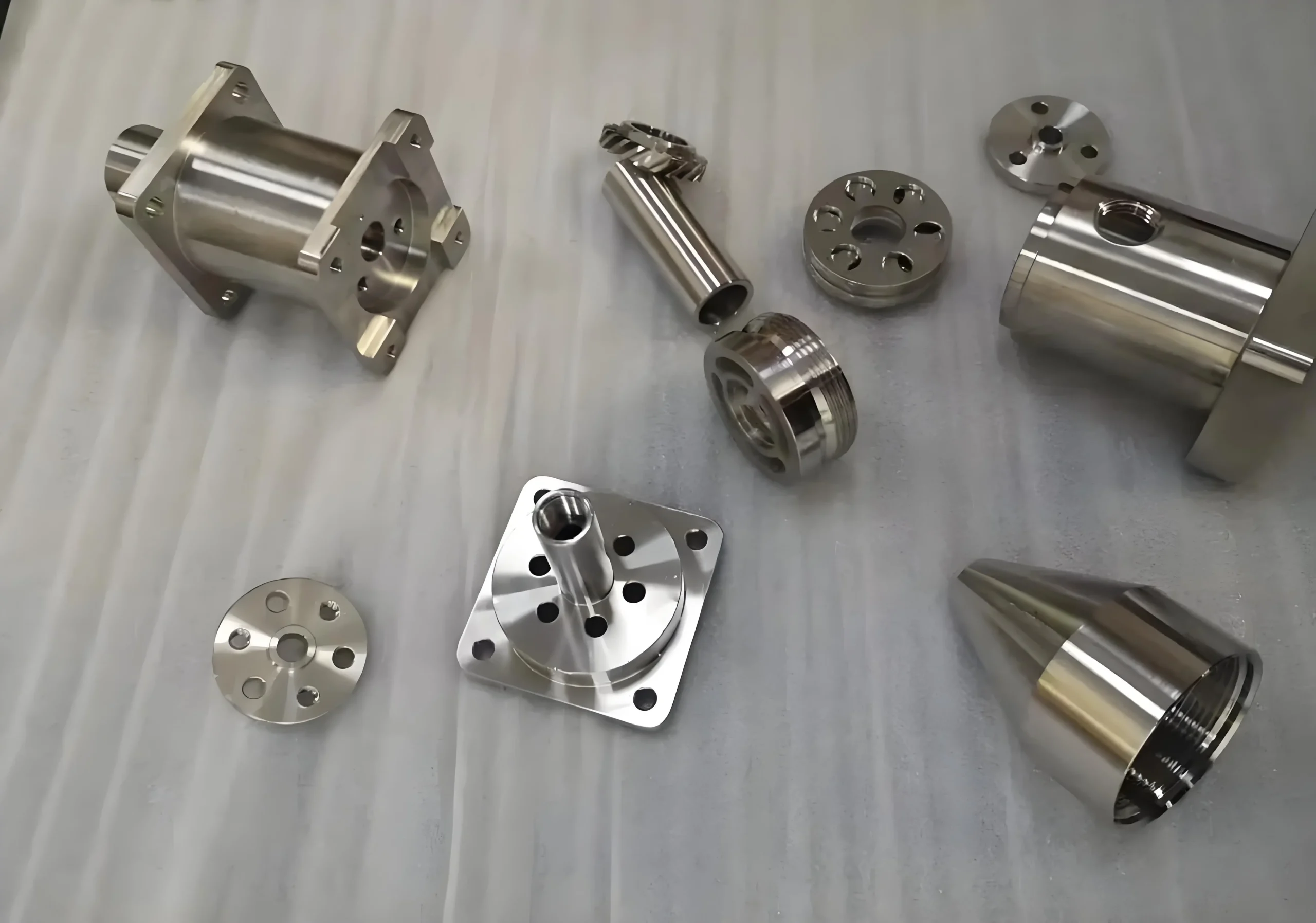 Stainless steel precision machined parts